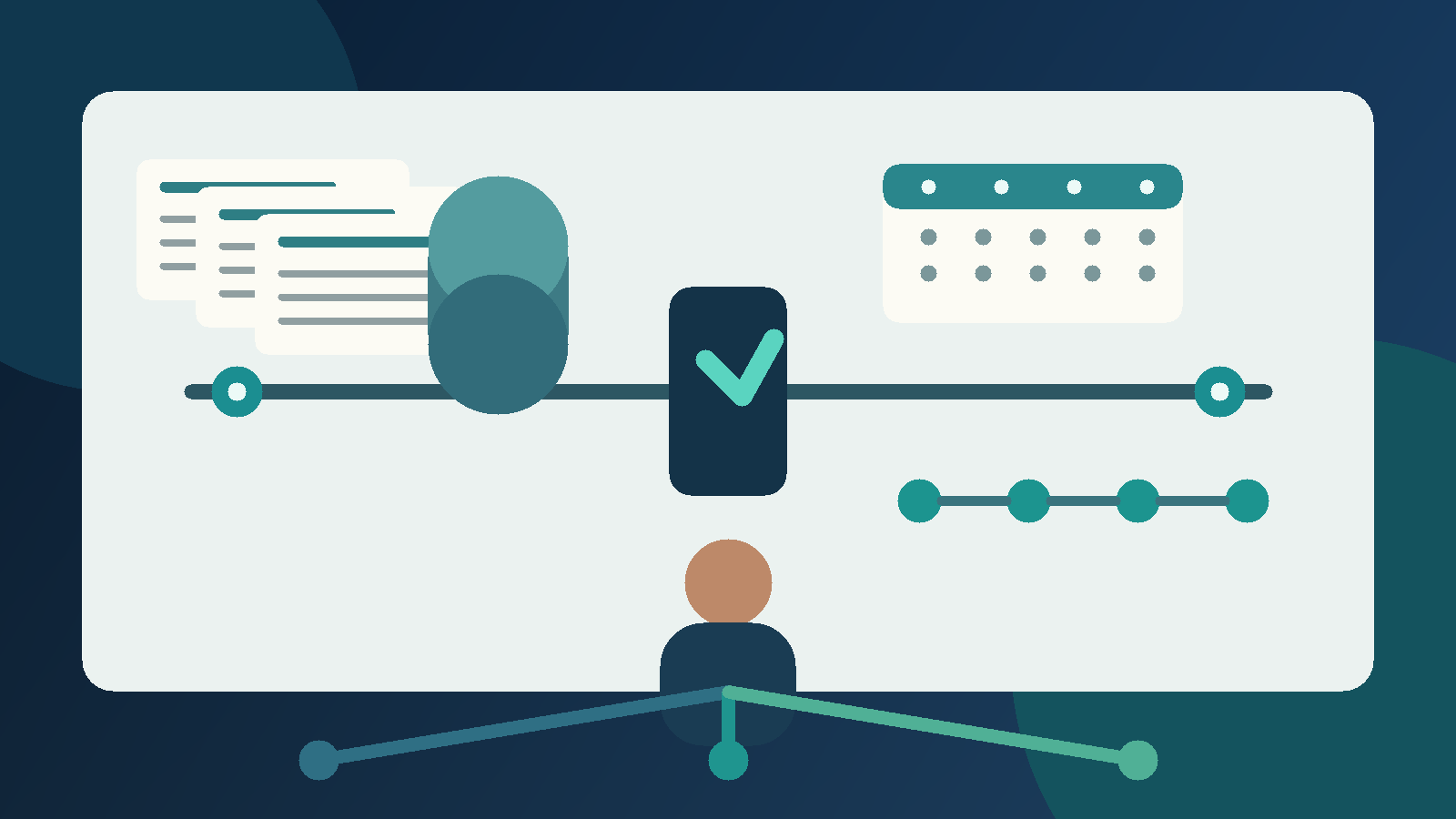 Simplified timeline illustration of historical records, a time-zero gate, and prospective follow-up with an armless investigator silhouette.
